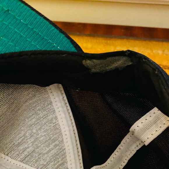 Vintage 90s Desert Storm Persian Gulf Navy Snapback Trucker Hat Cap Made in USA - Picture 7 of 7